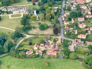 Irnham from air