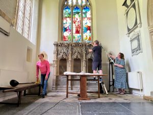 Spring clean at st andrews church 1